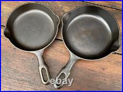 Griswold Iron Mountain Matching Skillet Set 3-12