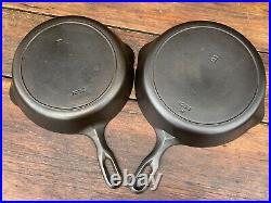 Griswold Iron Mountain Matching Skillet Set 3-12