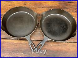 Griswold Iron Mountain Matching Skillet Set 3-12