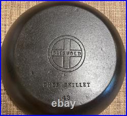 Griswold No. 43 Cast Iron Chef Skillet