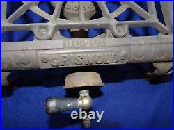 Griswold No. 501 Cast Iron Gas Stove Single Burner Kitchen Camping RARE