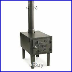 Guide Gear Outdoor Wood StoveWood Burning Stove Fireplace Fire Small Pipe Burner