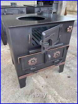 Handmade Oven Stove and Bread Baking Oven, Wood and Charcoal Fired Kitchen Oven