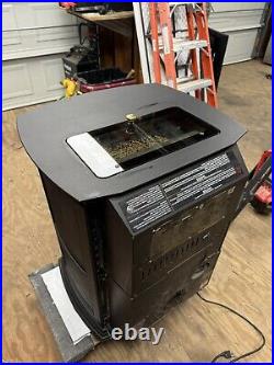 Harman accentra cast iron wood pellet stove Perfect Condition