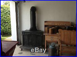 Heavy Duty Cast Iron Olympic Wood Heater/ Stove/ Fireplace, Home, Cabin, Farmhouse