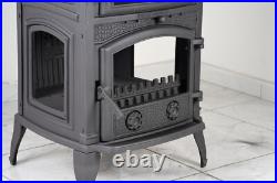 Heavy duty new wood stove for sale, cast iron wood burning stove with oven Heavy duty new wood stove for sale, cast iron wood burning stove with oven