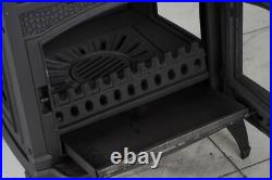 Heavy duty new wood stove for sale, cast iron wood burning stove with oven Heavy duty new wood stove for sale, cast iron wood burning stove with oven