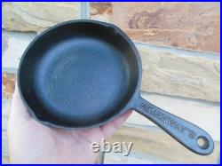 Hemingway's VINTAGE BSR BIRMINGHAM STOVE & RANGE CAST IRON ADVERTISING SKILLET