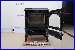 HiFlame Appaloosa HF717UA 1,800 Sq. Ft Cast Iron Wood Heating Stove Paint Black