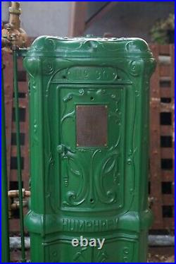 Historic Antique 1900s Ruud Humphrey Cast Iron Tankless Water Heater No. 30