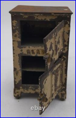 Hubley Vintage Cast Iron Stove, Fridge, Skillet, and Toilet