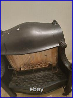 Humphrey Radiant fire No 20 Antique Gas Fireplace Heater, Cast Iron, 1920s
