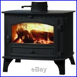 Hunter Herald 8 Double Sided Multi Fuel Stove Wood Burning Fire 11kW
