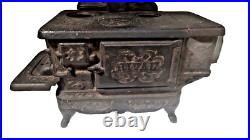 J&E STEVENS 1895 Rival Cast Iron Stove Salesmans Sample Store Display Miniature