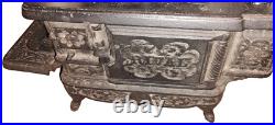 J&E STEVENS 1895 Rival Cast Iron Stove Salesmans Sample Store Display Miniature