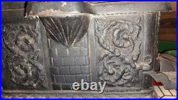 J&E STEVENS 1895 Rival Cast Iron Stove Salesmans Sample Store Display Miniature