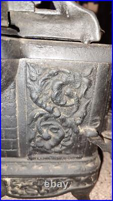 J&E STEVENS 1895 Rival Cast Iron Stove Salesmans Sample Store Display Miniature