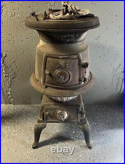 Jacob's Manufacturing Co. No. 16 Potbelly Stove Cast Iron, Late 1800's