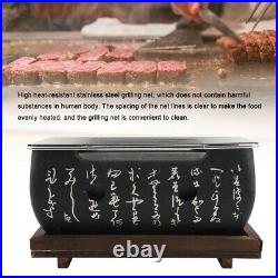 Japanese Korean Ceramic BBQ Table Grill Chicken Barbecue Charcoal Grill Stove