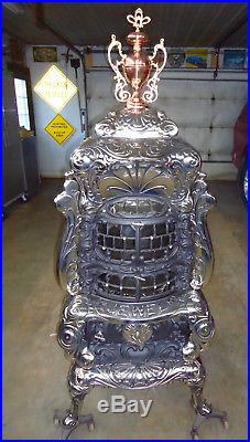 Jewel Regal No. 315 Antique Coal Stove Detroit Stove Works Excellent Condition