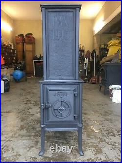 Jotul 1945 Peace in Norway WW2 119 Classic Cast Iron Wood Burning Stove Exit #61