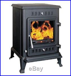 Joule 6 kW Multi Fuel Wood Burning Stove Fire