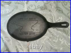 Keeley Stove Co. Pa. Cast Iron Flat Skillet Fry Pan Advertising Commendable New