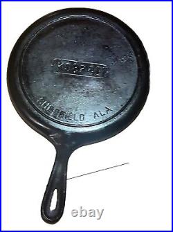 King Stove and Range Shefield Alabama /Early Martin Cast iron Shallow Skillet