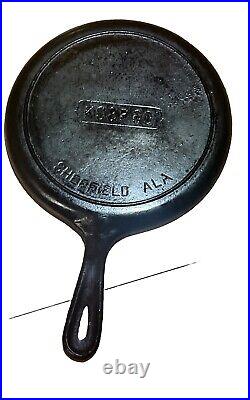 King Stove and Range Shefield Alabama /Early Martin Cast iron Shallow Skillet