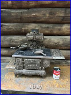 LANCASTER BRAND EAGLE CAST IRON Stove Salesman Sample Stove22 Large HUBLEY TOY