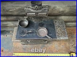 LANCASTER BRAND EAGLE CAST IRON Stove Salesman Sample Stove22 Large HUBLEY TOY