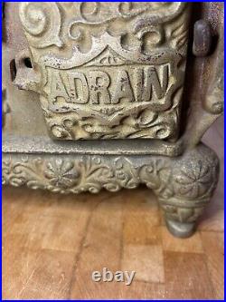 LARGE Rare! Antique Dent Adrain cast iron stove Salesman Sample From 1910