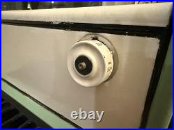 L&H Mayfair Antique Vintage Freestanding Stove 4 Burners 2 Ovens Cream Green