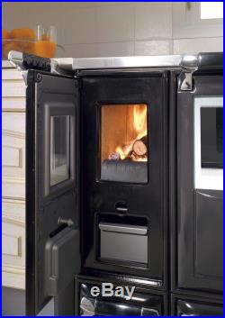 Lacunza Vulcano wood fired cook stove Black NEW