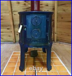 Lange 6302a Woodstove (blue)