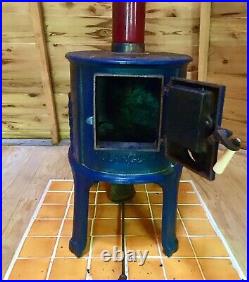 Lange 6302a Woodstove (blue)