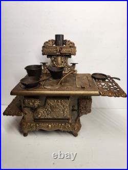 Large Antique Kenton Cast Iron ROYAL Stove Salesman Sample Or Toy Signed