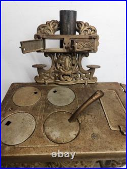 Large Antique Kenton Cast Iron ROYAL Stove Salesman Sample Or Toy Signed