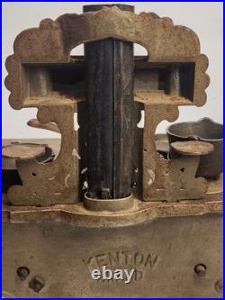 Large Antique Kenton Cast Iron ROYAL Stove Salesman Sample Or Toy Signed