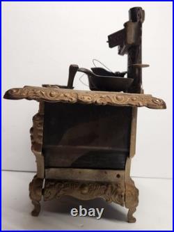 Large Antique Kenton Cast Iron ROYAL Stove Salesman Sample Or Toy Signed