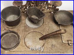 Large Antique Kenton Cast Iron ROYAL Stove Salesman Sample Or Toy Signed