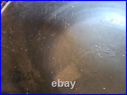 Large Cast Iron Caldron And Stove, Butcher Kettle, iron Pot, Scrapple Kettle