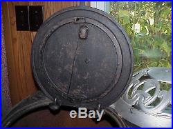Late 1800's Victorian Pot Belly Cast Iron WOOD Stove #22 ManCave Parlor Potbelly