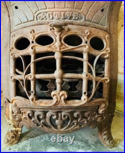Late 1800s F. & L. Kahn Brothers Active parlor stove No. 16 Hamilton Ohio