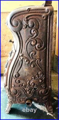 Late 1800s F. & L. Kahn Brothers Active parlor stove No. 16 Hamilton Ohio