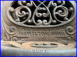 Late 1800s F. & L. Kahn Brothers Active parlor stove No. 16 Hamilton Ohio