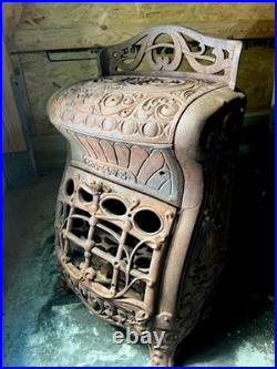 Late 1800s F. & L. Kahn Brothers Active parlor stove No. 16 Hamilton Ohio