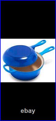 LeCreuset NEW Multifunction Pan, MarseilleBlueColorFreeShipping