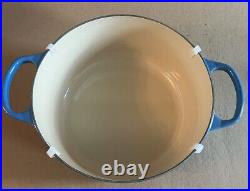 Le Creuset 5.5 Qt Enameled Cast Iron Signature Casserole Dutch Oven Marseille