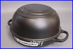 Le Creuset Enameled Cast Iron Bread Oven in Licorice (HAS SOME SRATCHES)